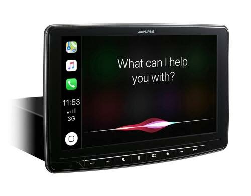Alpine 9 Digital Media Receiver, CarPlay,and-auto,w/o Navi INSTALLKITT