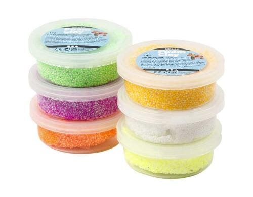 Creativ Company Foam Clay 6 x 14 g, Ostern