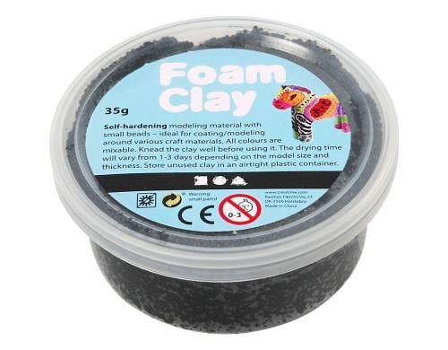 Creativ Company Foam Clay 35g,schwarz