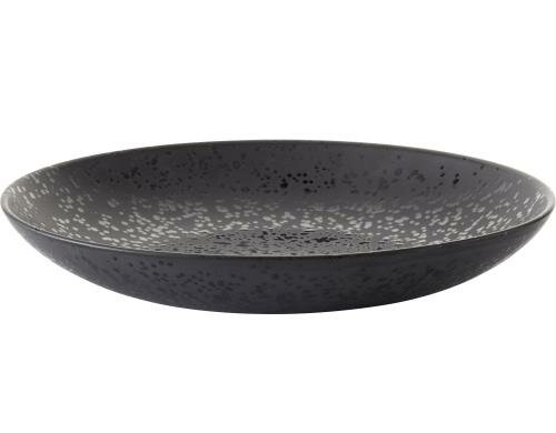 Bitz Servierplatte 40cm schwarz 1 Stück, Stoneware