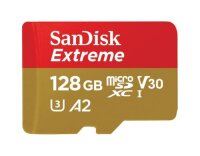 SanDisk microSDXC Card 128GB Extreme UHS A2 lesen...