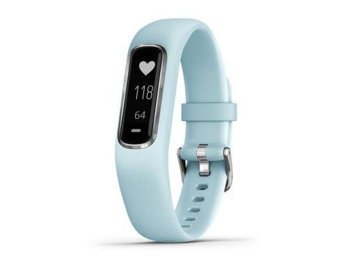 Garmin Aktivitätenmesser vivosmart 4 blau/silber, Grösse S/M