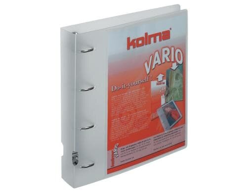 Kolma Zeigebuch Vario A4 XL KolmaFlex 4 Ring-Mechanik Füllhöhe 4 cm, farblos