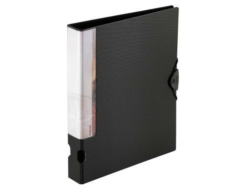 Kolma Ringbuch Restless A4 2 Ring-Mechanik Füllhöhe 3 cm, schwarz