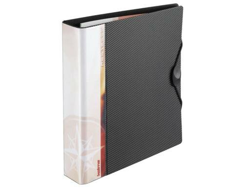Kolma Ringbuch Restless A5 2 Ring-Mechanik Füllhöhe 3 cm, schwarz