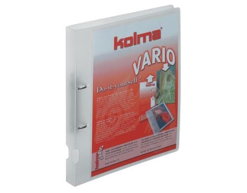 Kolma Ringbuch Vario A4 KolmaFlex 2 Ring-Mechanik Füllhöhe 2 cm, farblos