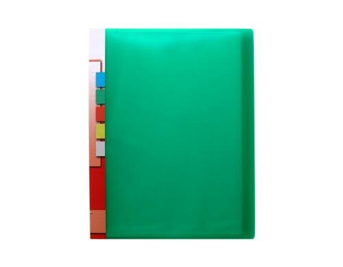 Kolma Sichtbuch Easy A4 KolmaFlex mit 20 Taschen, grün