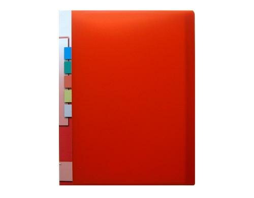 Kolma Sichtbuch Easy A4 KolmaFlex mit 20 Taschen, rot