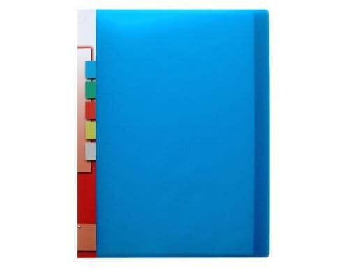 Kolma Sichtbuch Easy A4 KolmaFlex mit 20 Taschen, blau