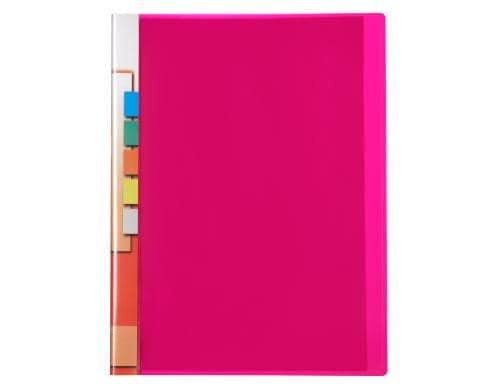 Kolma Sichtbuch Easy A4 KolmaFlex mit 20 Taschen, berry