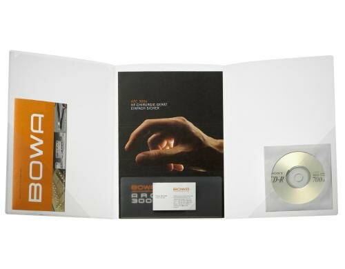 Kolma Präsentationsmappe Vario A4 Kolmaflex XXL, farblos