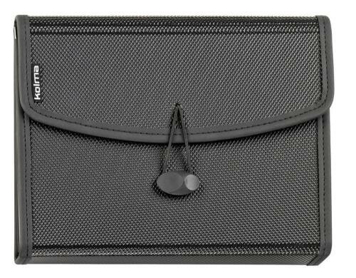 Kolma Fächermappe Daily Restless A5 12 Tabs, schwarz