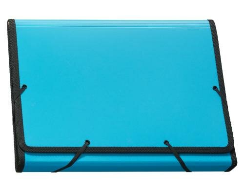 Kolma Fächermappe Daily Colours A4 KolmaFlex 12 Tabs, blau