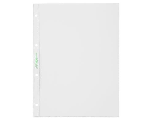 Kolma LineaVerde Zeigebuchtaschen A4 CopyResistant AntiReflex, farblos