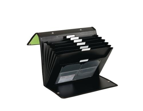 Dufco Flip File A4 6-teilig, SoftTouch grün Nylon,PP