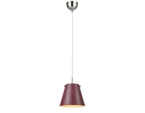 MARKSLOJD Tribe 1L Pendelleuchte Burgund 107391, exkl. 1x E27 60W, Dimmbar