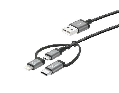 USB 3.0, black 3 in 1 Charging Cable
