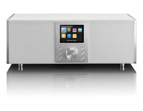 Lenco DIR-2000, DAB+ Internetradio, Weiss 3.2 TFT, Bluetooth, DLNA