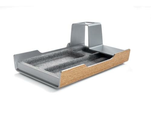 Sigel Stifteorganizer Smartstyle Metallic-Holz-Look mit Filz