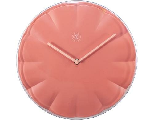 NexTime Wanduhr Sweet rot Ø 29,5 cm, Plastik