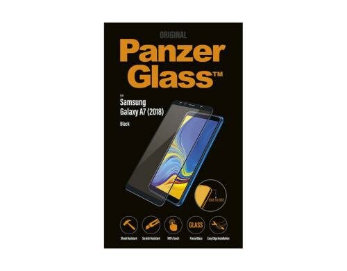 Panzerglass Displayschutz Case Friendly bla für Samsung Galaxy A7 2018