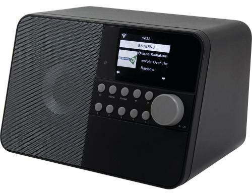 Soundmaster IR6000SW, schwarz Internetradio, DLNA/UPNP, 2,4-TFT