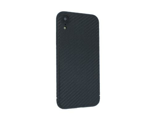 Nevox Carbon Cover Logo Magnet für iPhone Xr
