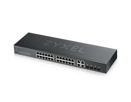 ZyXEL GS1920-24v2, Web-Managed, Gigabit 24x 10/100/1000, 4x Combo für SFP
