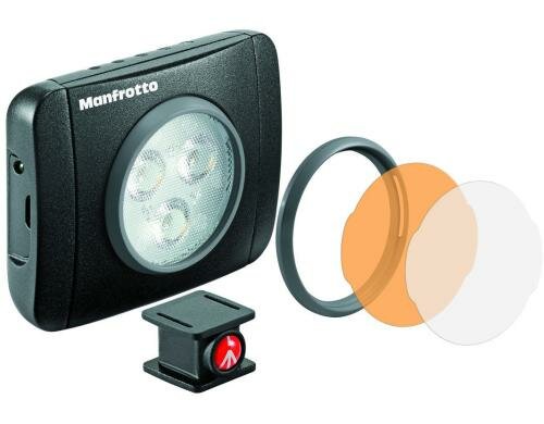 Manfrotto LED Video Light Lumimuse 3 Farbtemparatur 5600k, 3 Schritte dimmbar
