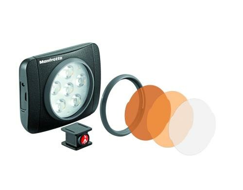 Manfrotto LED Video Light Lumimuse 6 Farbtemparatur 5600k, 3 Schritte dimmbar