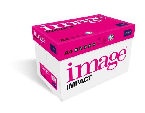 Image Impact A4, hochweiss, FSC,80 gm2 Box zu 5x500 Blatt FSC, A-Premium 170 CIE