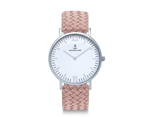 Kapten & Son Campus Silver Rose Woven Leat Unisex