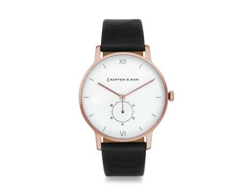 Kapten & Son Heritage Black Leather Unisex