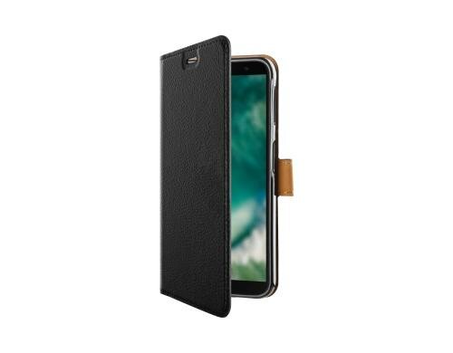 Xqisit Slim Wallet Case schwarz für Samsung Galaxy A7 2018