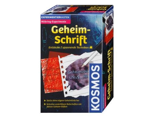 Kosmos Mitbring-Exper. Geheimschrift Alter: 8+
