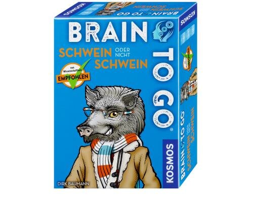 Kosmos Spiel Brain to go Schwein Alter: 8+, 1-4 Spieler