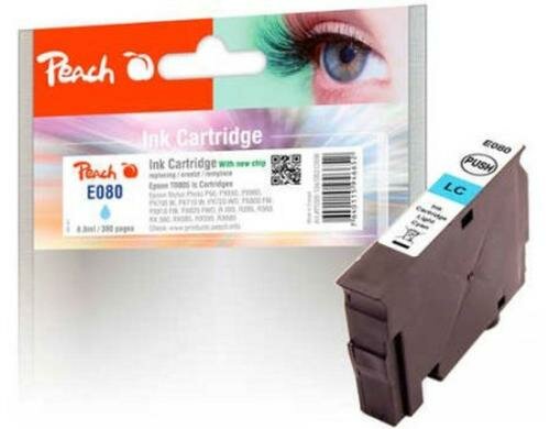 Peach Tinte Epson T0805, light cyan 8.6ml, 380 Seiten