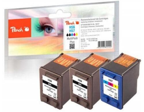 Peach Tinte HP No 56 / No 57 MultiPack Plus 2x23, 19 ml, 2x620, 480 Seiten