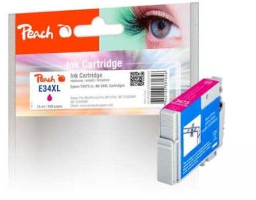 Peach Tinte Epson T3473, No 34XL, magenta 14 ml, 950 Seiten