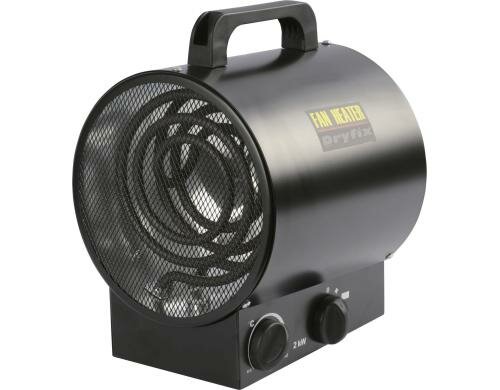 Dryfix Heizlüfter H2000 professional 2000 Watt, bis 20m2, T12 Stecker