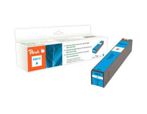 Peach Tinte HP L0R09A, No 981X, cyan zu PageWide Enterprise, 150 ml, 12220 Seite