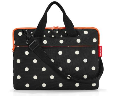 Reisenthel Notebooktasche netbookbag mixed dots, 5 l, 40 x 28 x 3.5 cm, max 15.6