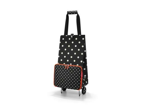 Reisenthel Einkaufstrolley foldabletrolley mixed dots, 30 l, 29 x 66 x 27 cm