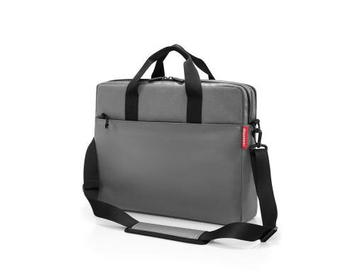 Reisenthel Notebooktasche workbag canvas grey, 42.5 x 33 x 12 cm, 13 l, bis 15