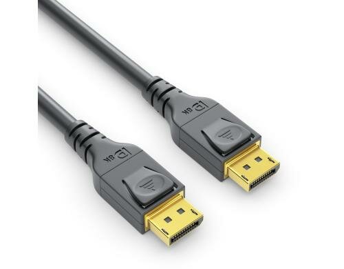 PureInstall, 8K DisplayPort 1.4 Kabel, 5.0m Display Port auf Display Port, DualLink