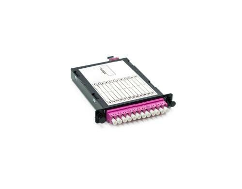 MTP Kassette, 01x MTP(F) magenta für 06x LCD/PC, magenta, OM4, 0.5 HE