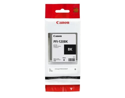 Tinte Canon PFI-120BK, black 130 ml, zu TM-200/205/300/305