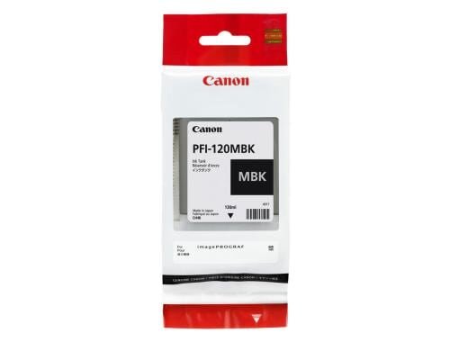 Tinte Canon PFI-120MBK, matt black 130 ml, zu TM-200/205/300/305