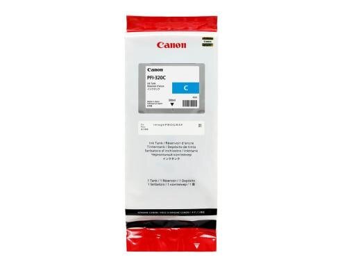 Tinte Canon PFI-320C, cyan 300 ml, zu TM-200/205/300/305