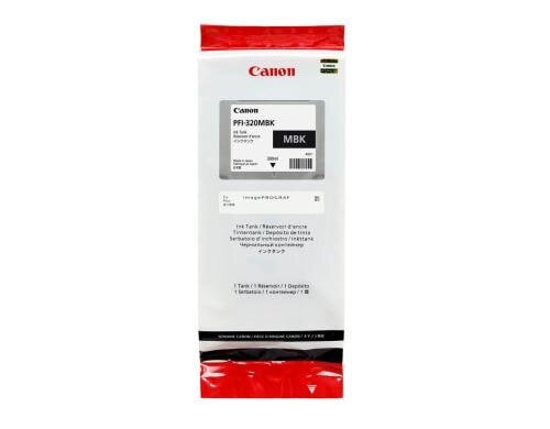 Tinte Canon PFI-320MBK, matt black 300 ml, zu TM-200/205/300/305